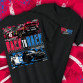 Nice Back to back, driver Tyler Reddick and his 23XI Racing team celebrate their consecutive wins at the start of the 2026 NASCAR Cup Series season Two Sided Shirt