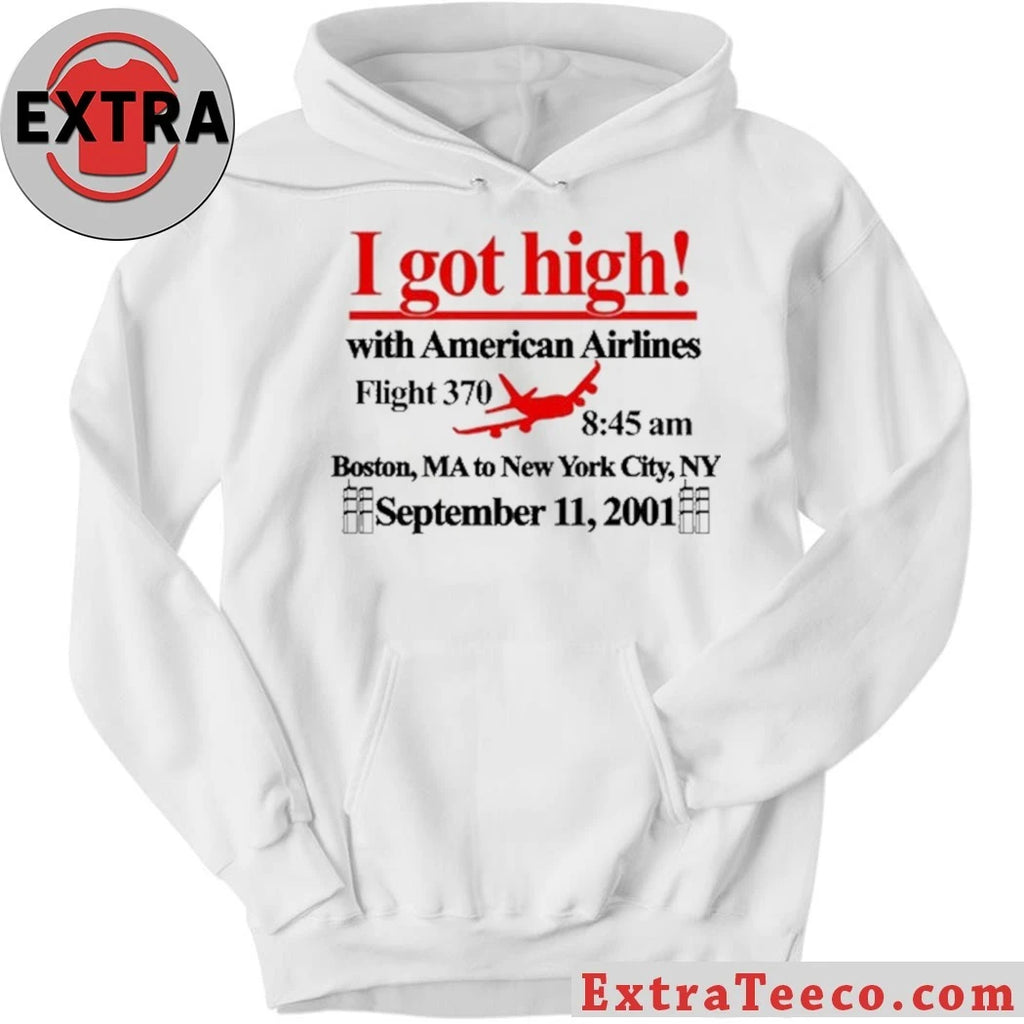 Nice Barelylegal I Got High With American Airlines Shirt