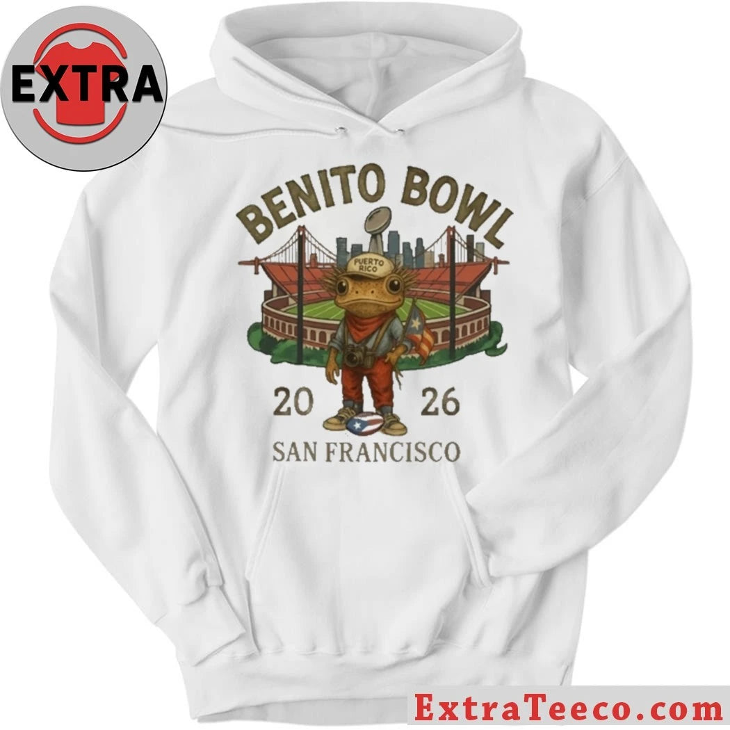 Nice Benito Bowl Puerto Rico Coqui Frog San Francisco Shirt