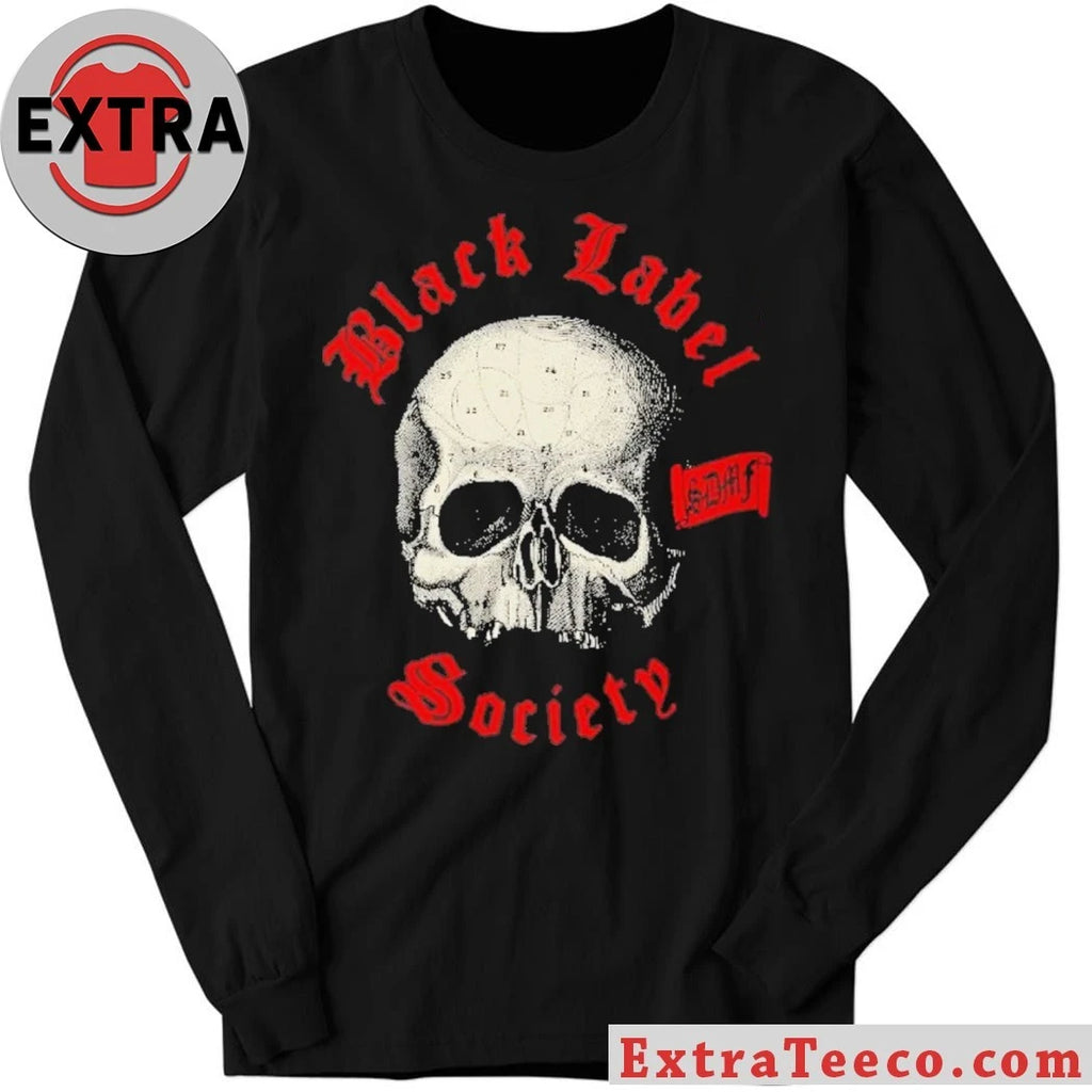 Nice Black Label Society Anatomy Skull Shirt