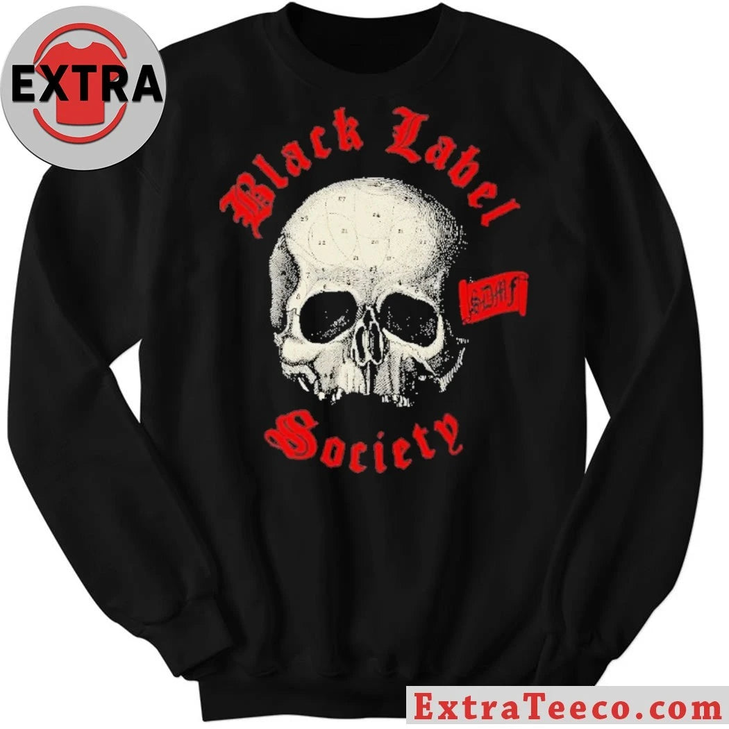 Nice Black Label Society Anatomy Skull Shirt