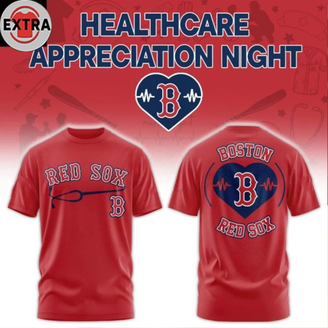 Nice Boston Red Sox Healthcare Appreciation Night 2026 Celebrate Two Sided T-shirt