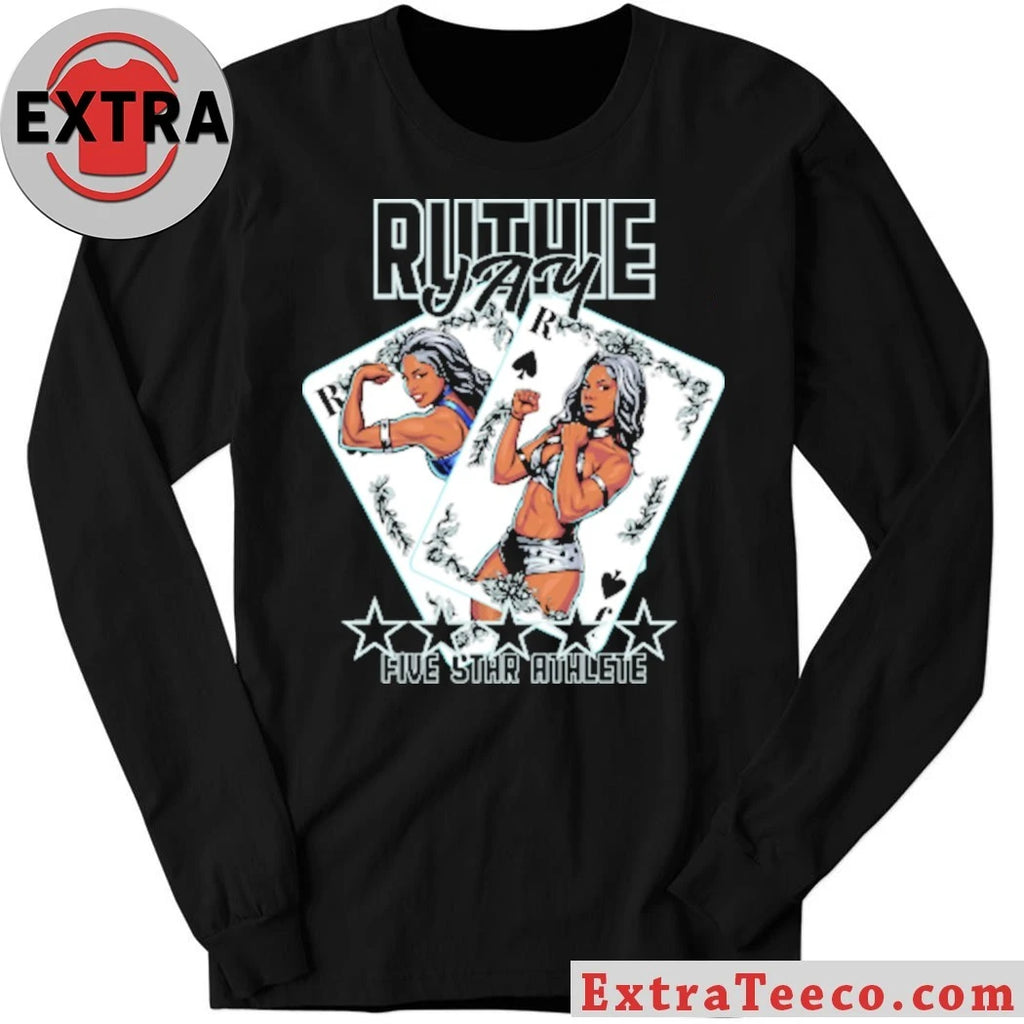 Nice Cards Right Ruthie Jay Five Star Athlete T-Shirt