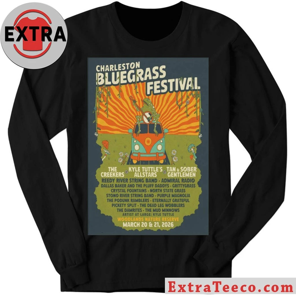 Nice Charleston Bluegrass Festival Poster Shirt