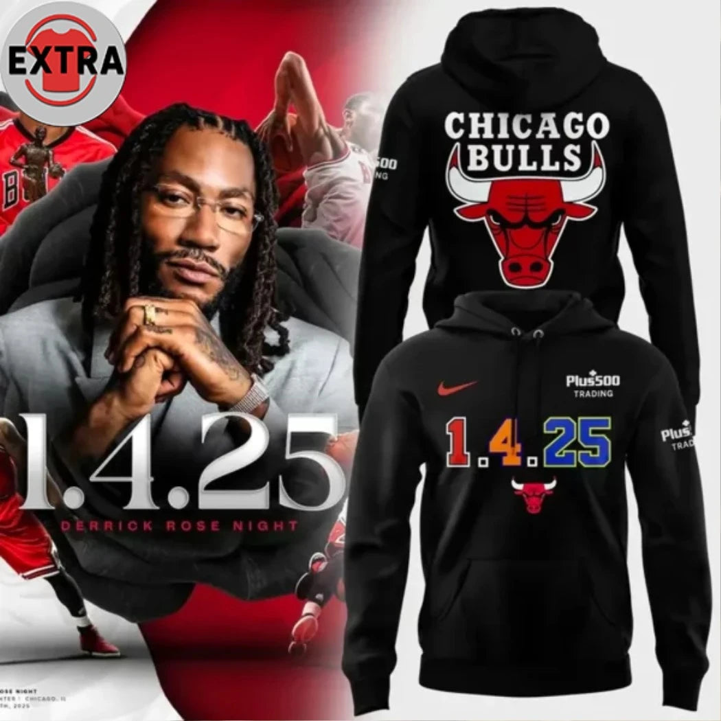 Nice Chicago Bulls Derrick Rose Night T-Shirt