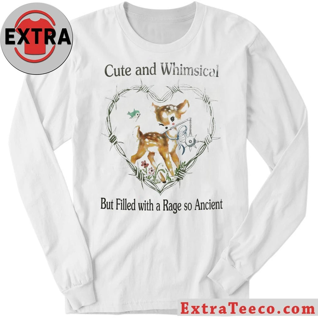 Nice Cute and Whimsical But Filled with a Rage so Ancient Coquette Shirt