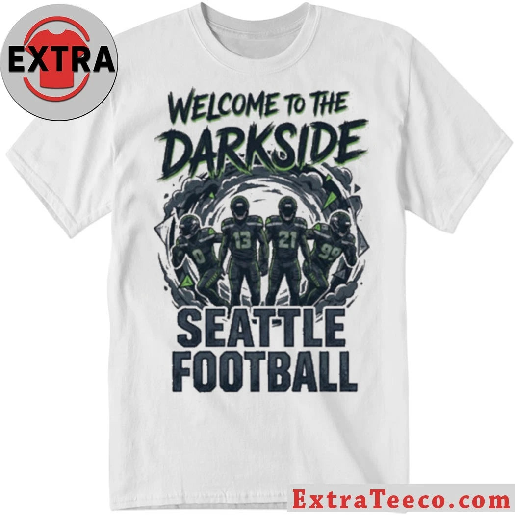 Nice Darkside Seattle Football Defense – 2026 Champion Gridiron Art T-Shirt