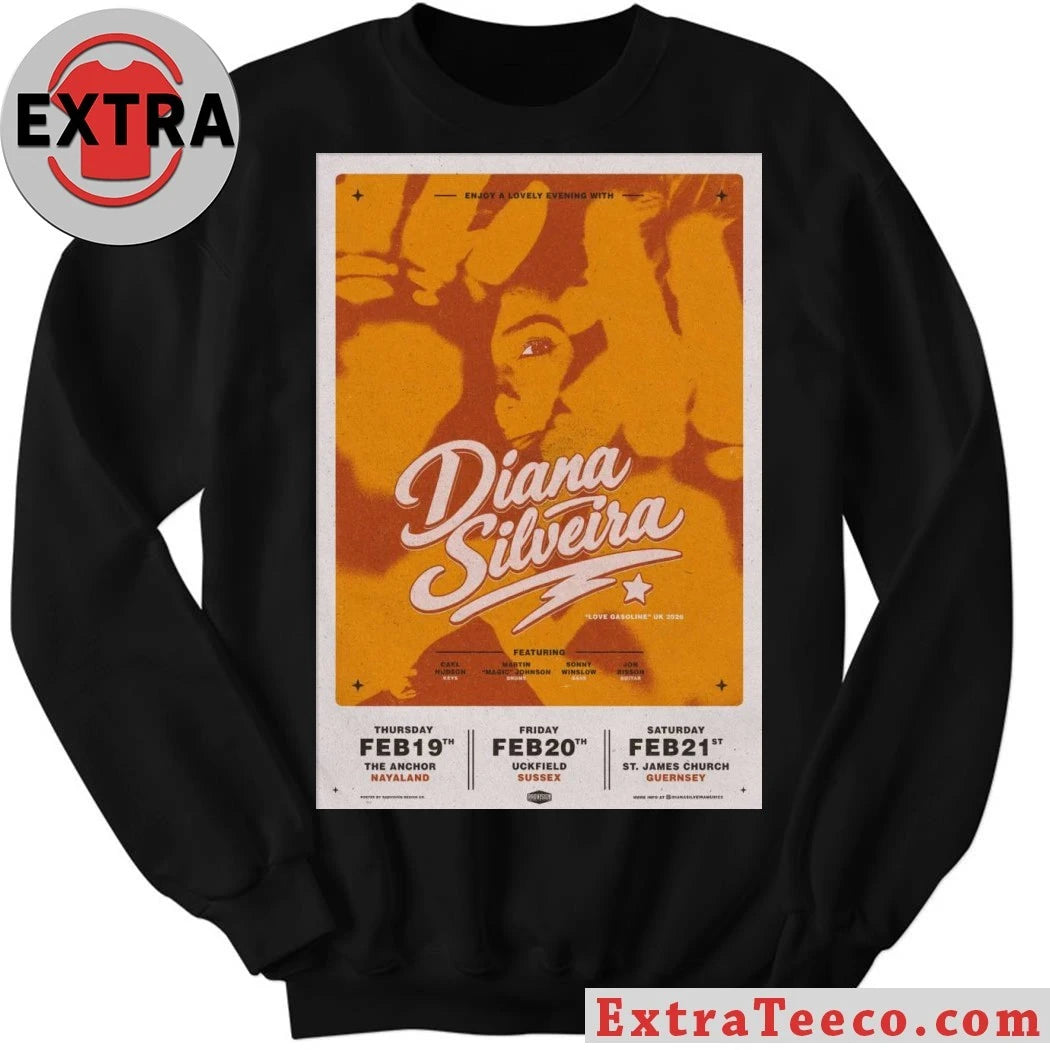 Nice Diana Silveira Feb 21 2026 ST James Church Guernsey Poster Shirt