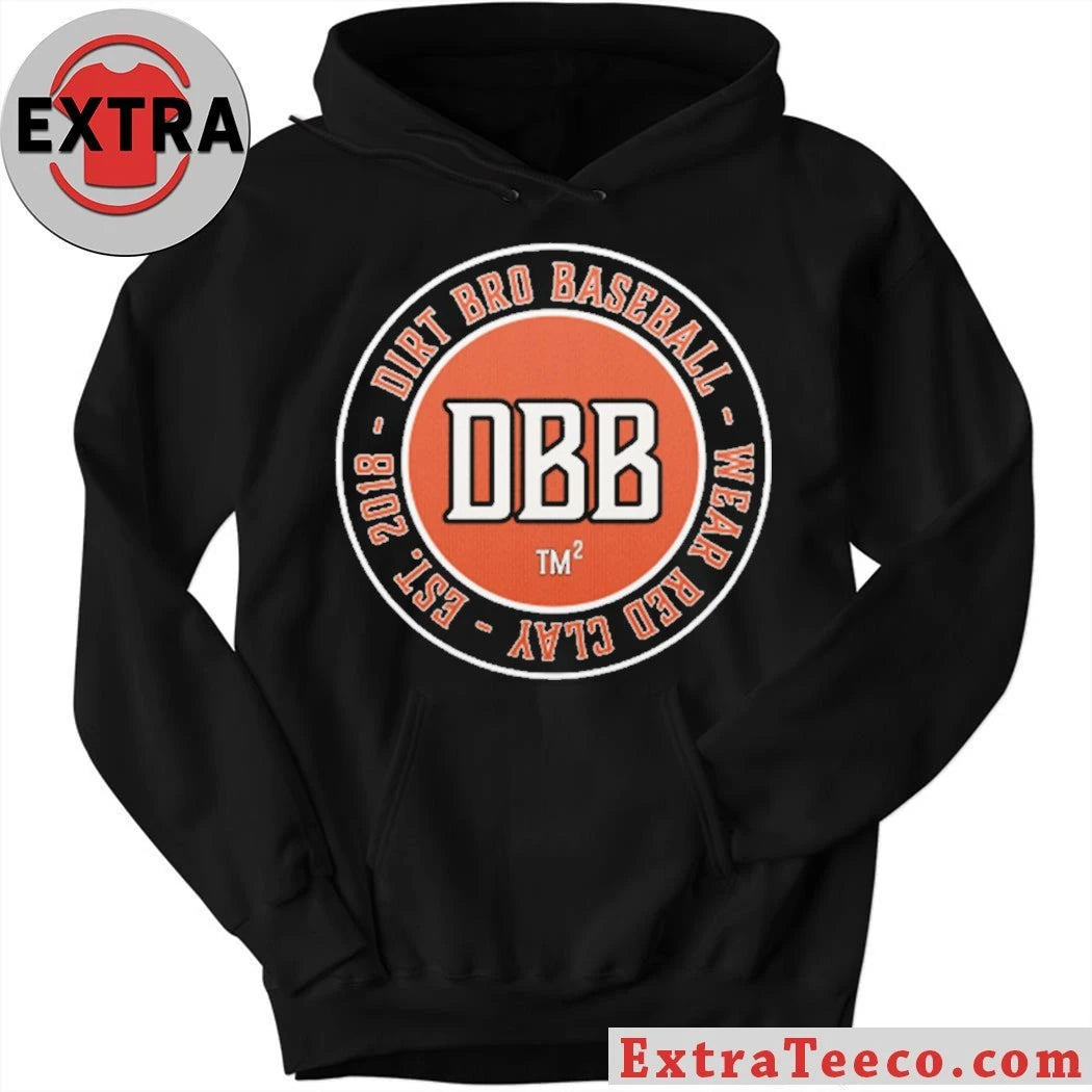 Nice Dirt Bro Baseball Wear Red Clay Est 2018 T-Shirt
