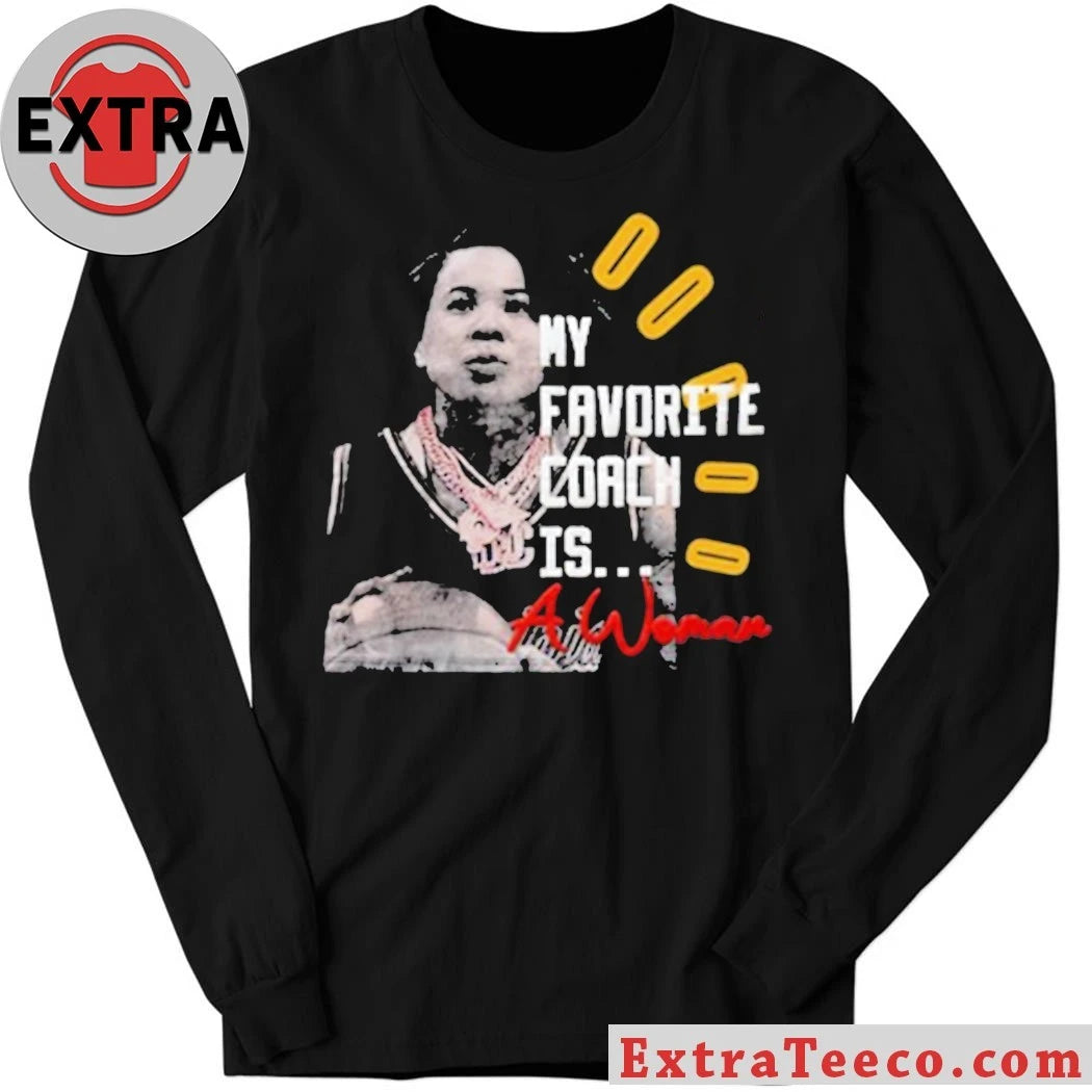 Nice Famous Women’s Basketball Coach Dawn Staley My Favorite Coach Is A Woman Shirt