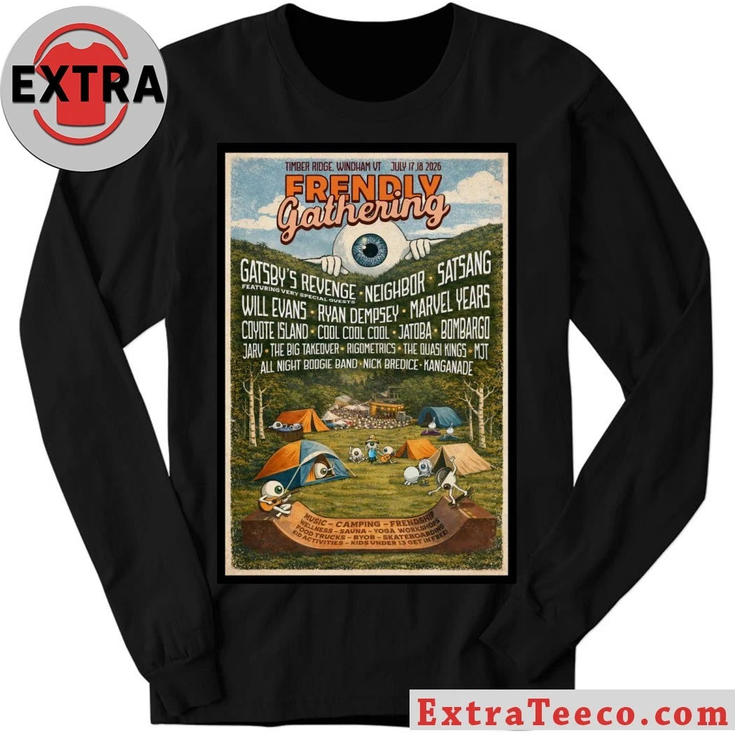 Nice Frendly Gathering In Windham VT On July 17-18 2026 Poster Shirt
