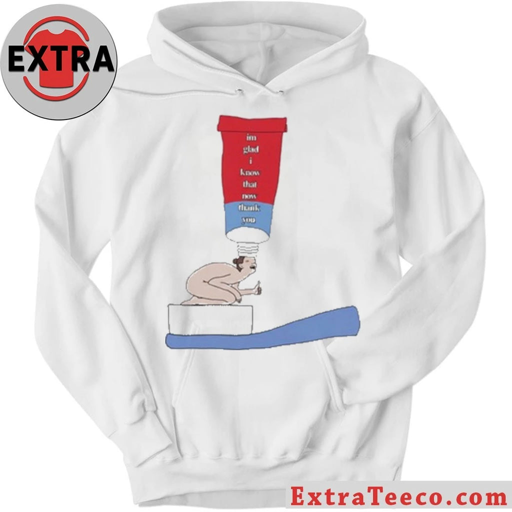 Nice IGIKTNTY Toothpaste Lady Shirt