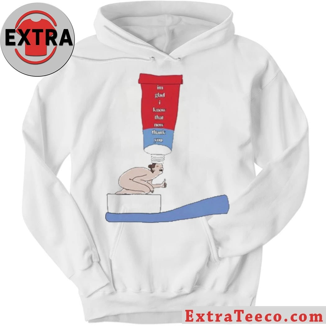 Nice IGIKTNTY Toothpaste Lady Shirt