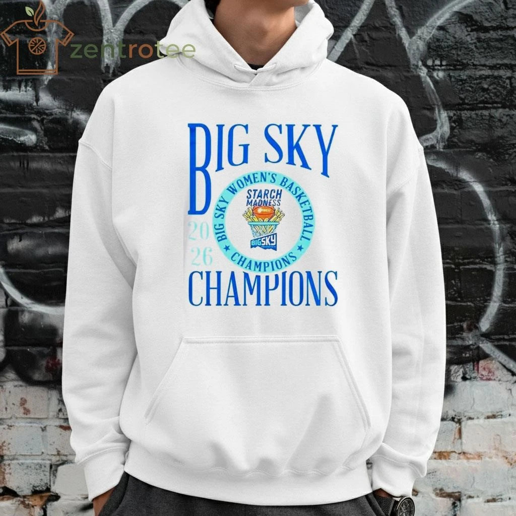 Nice Idaho Vandals Women #8217 S Basketball 2026 Big Sky Conference Champions Starch Madness tee