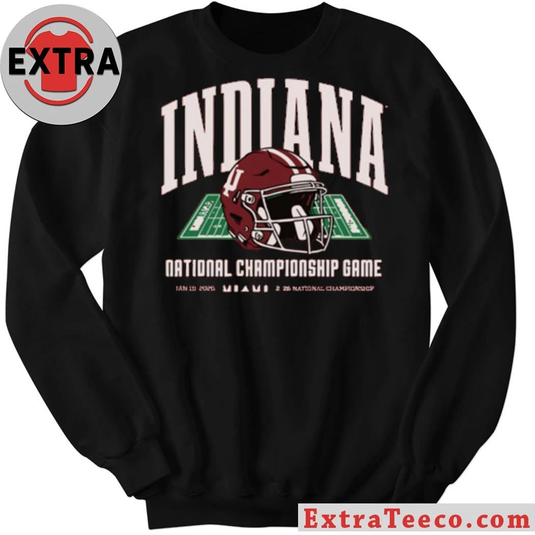 Nice Indiana 2026 CFP National Championship Game Jan 19 2026 Miami Helmet T-Shirt