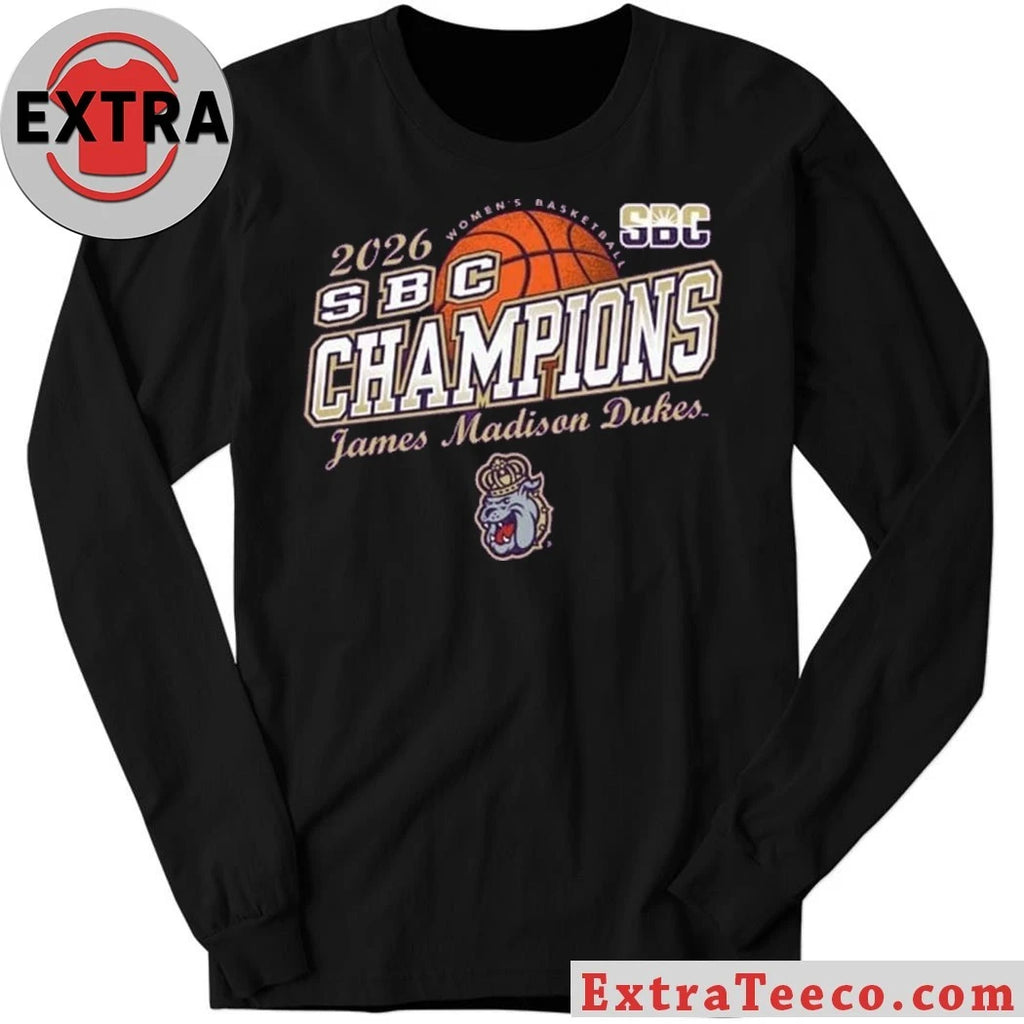 Nice James Madison Dukes 2026 Sun Belt Women’s Basketball Conference Tournament Logo Shirt