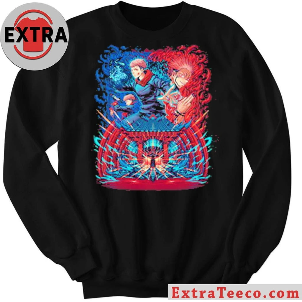 Nice Jujutsu Kaisen Yuji Itadori And Ryomen Sukuna Void Possession T-shirt