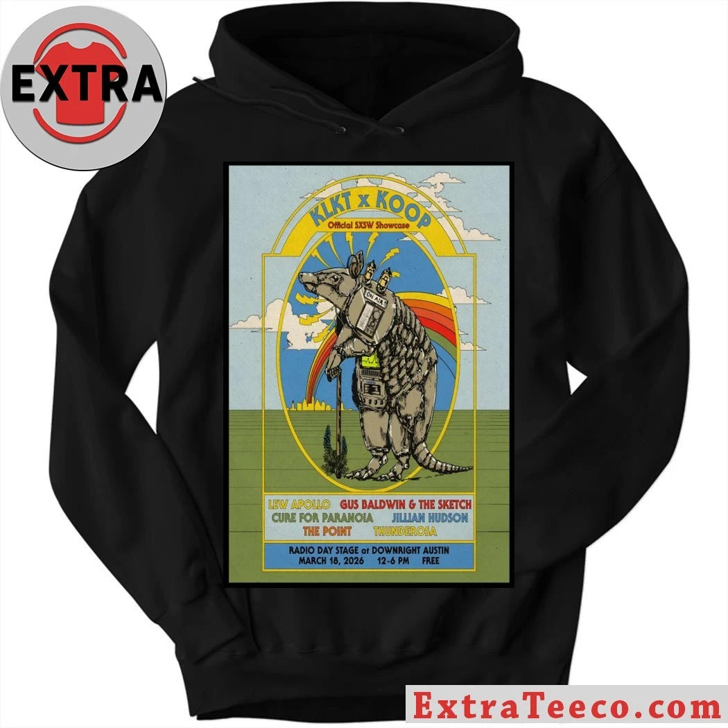 Nice KLKT x KOOP 3 18 2026 Austin TX Poster Shirt