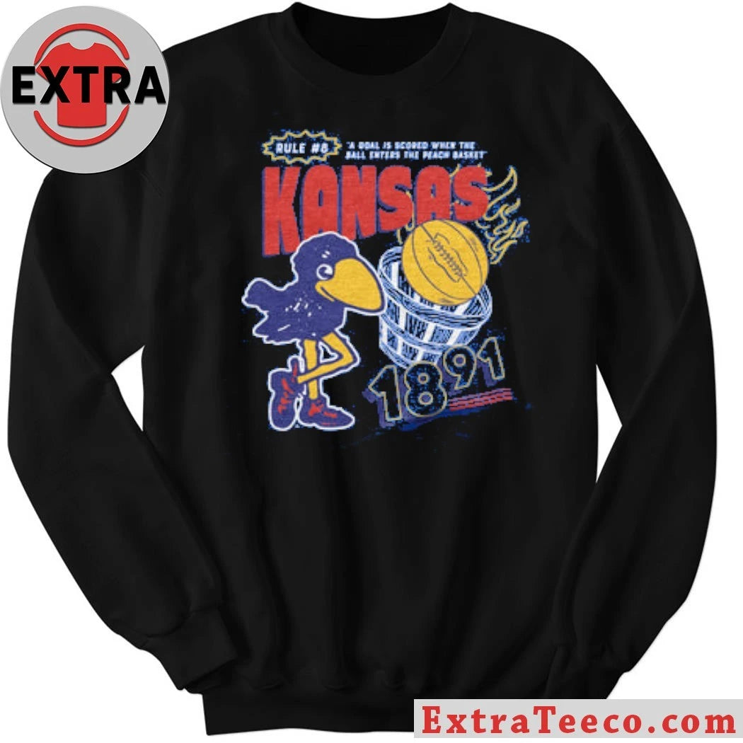 Nice KU Basketball #8 Rule Royal Shirt