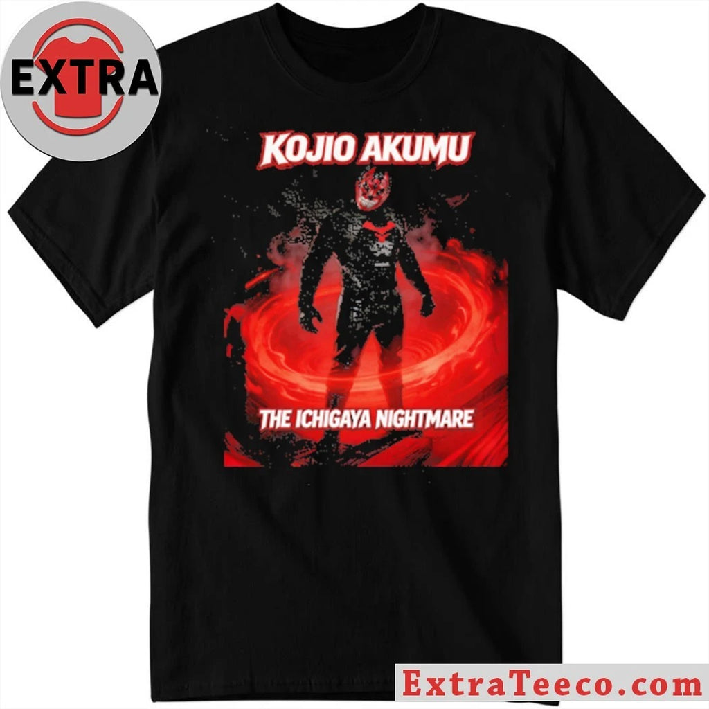 Nice Kojio Akumu The Ichigaya Nightmare T-Shirt