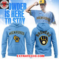 Nice Milwaukee Brewers 2026 Powder Blue Day Celebrate Hoodie Shirt