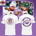 Nice Minnesota Wild x Foligno Face Off Team Marcus T-Shirt