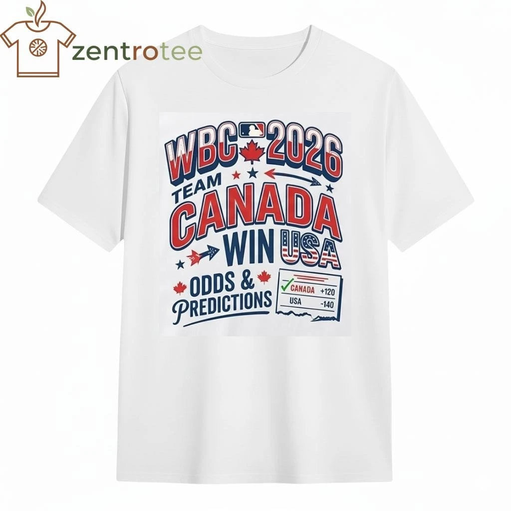 Nice Nkctees WBC 2026 Special Edition Team Canada Win USA Graphic T-Shirt