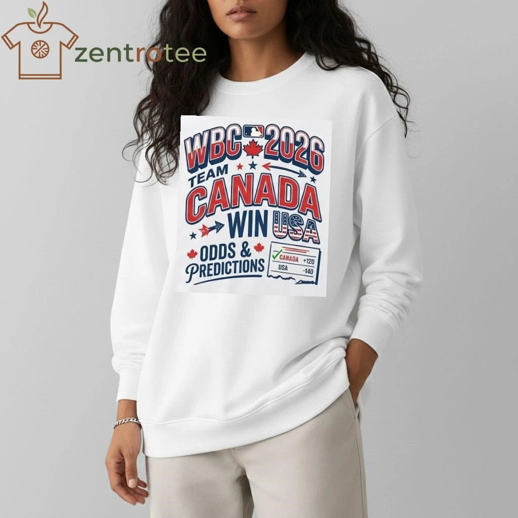 Nice Nkctees WBC 2026 Special Edition Team Canada Win USA Graphic T-Shirt