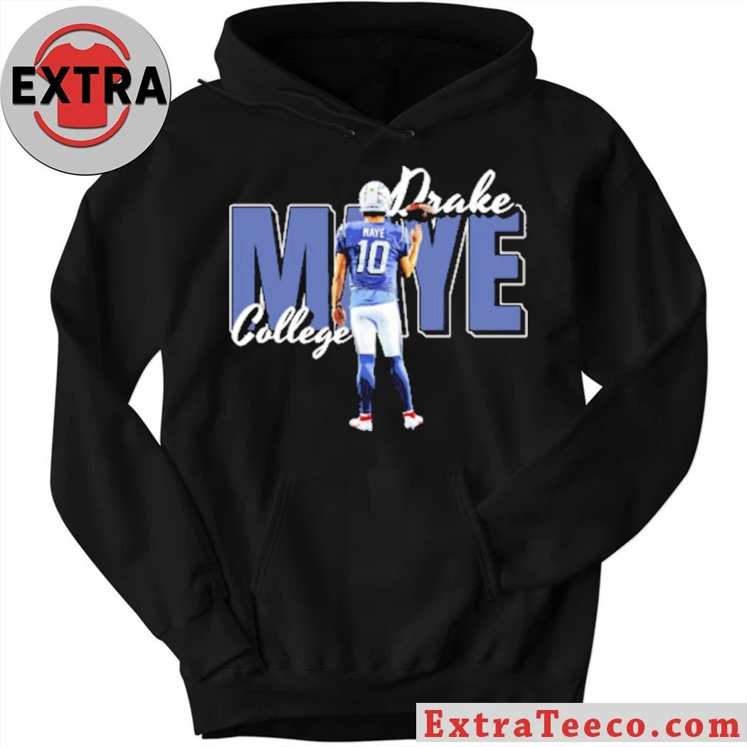 Nice Number 10 Drake Maye College 2026 T-Shirt
