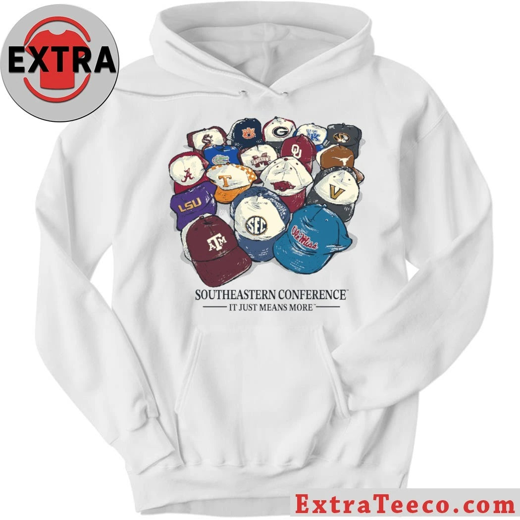 Nice Ole Miss SEC Baseball Caps logos of the teams in the Southeastern Conference Shirt