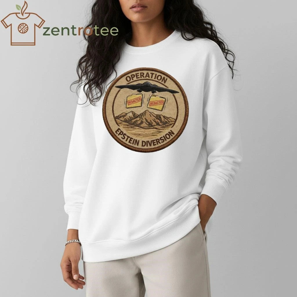 Nice Operation Epstein Diversion tee
