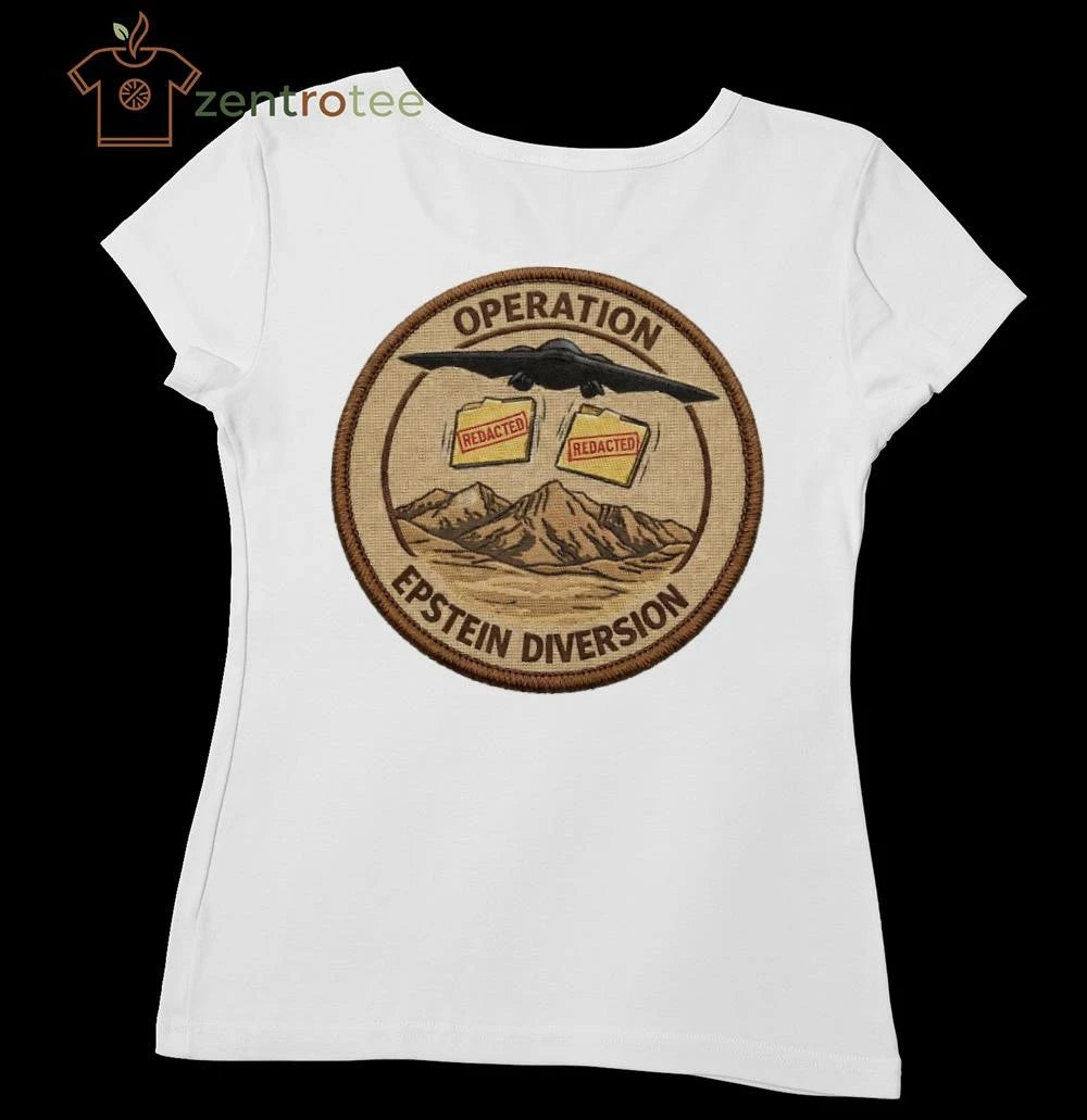 Nice Operation Epstein Diversion tee