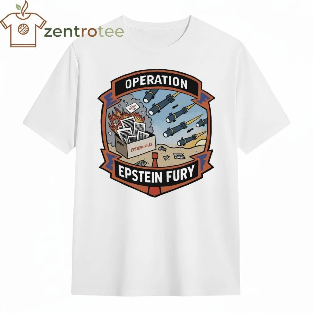 Nice Operation Epstein Fury tee