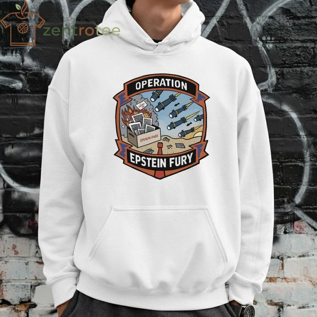 Nice Operation Epstein Fury tee