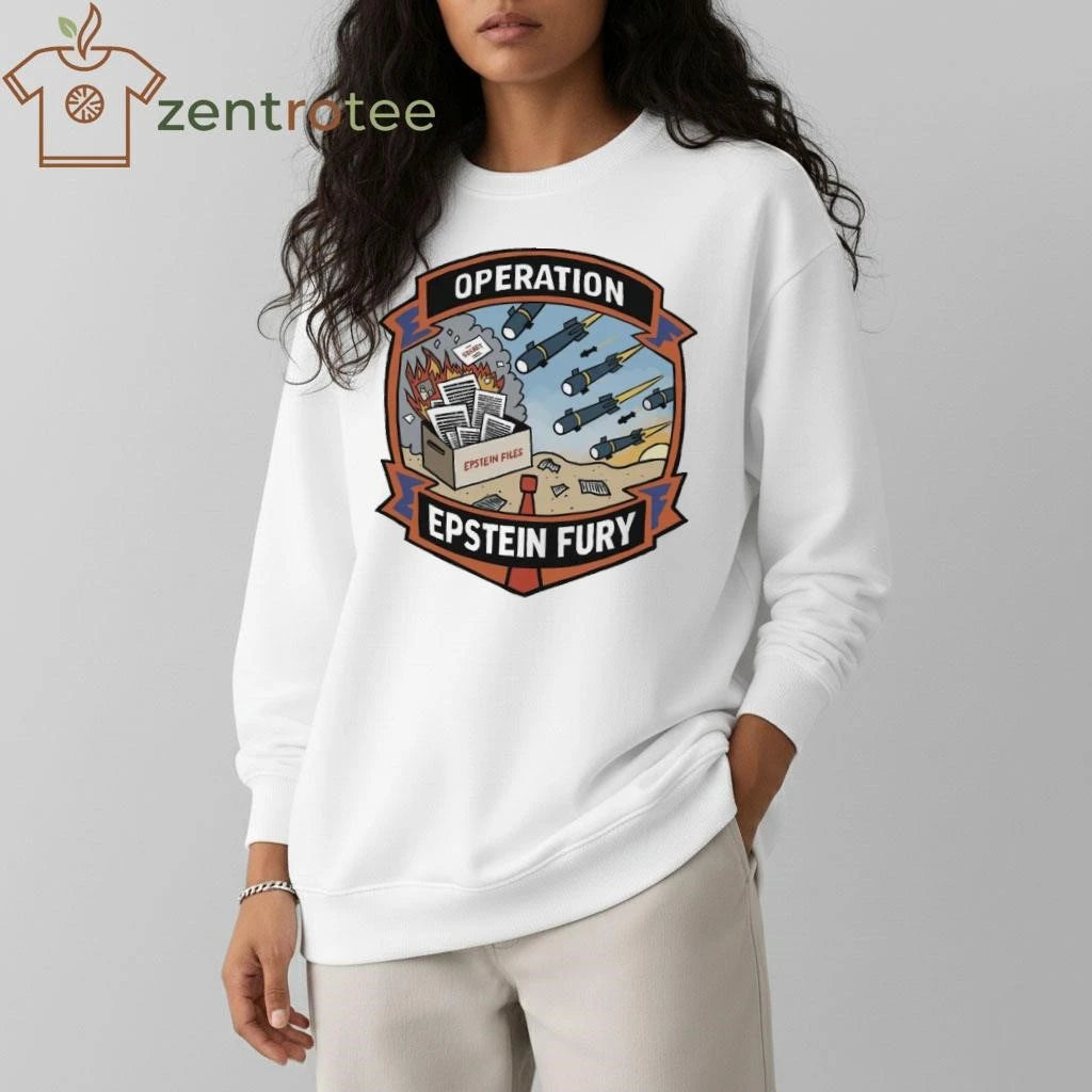 Nice Operation Epstein Fury tee