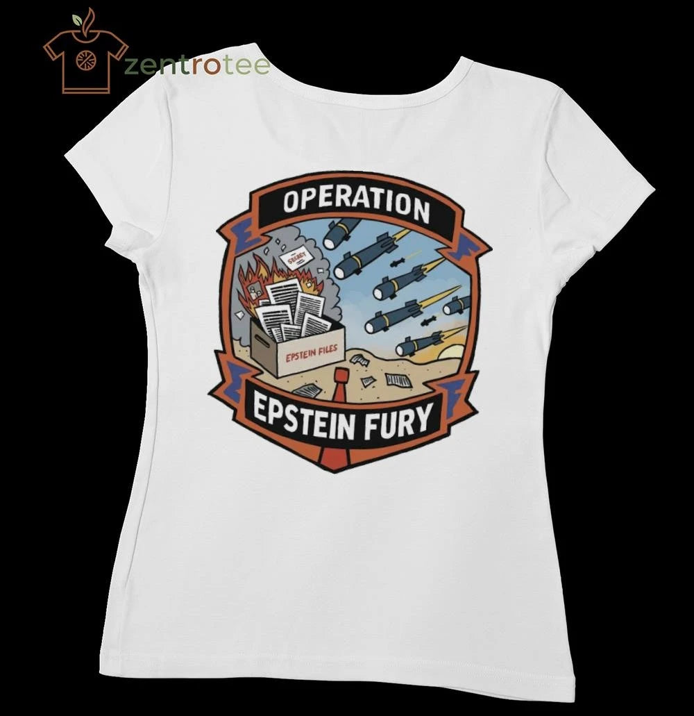 Nice Operation Epstein Fury tee