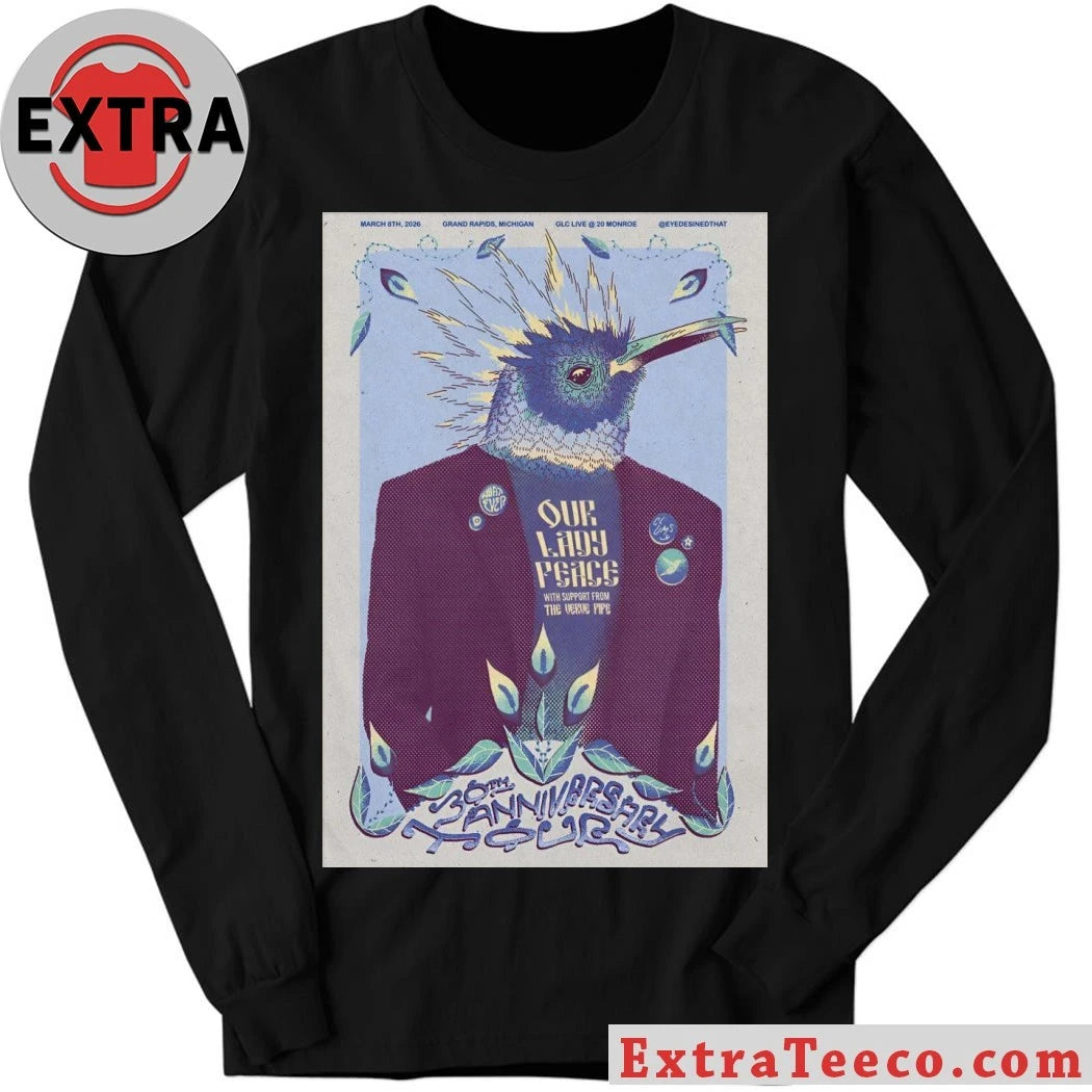 Nice Our Lady Peace 3 8 2026 Grand Rapids MI Poster Shirt