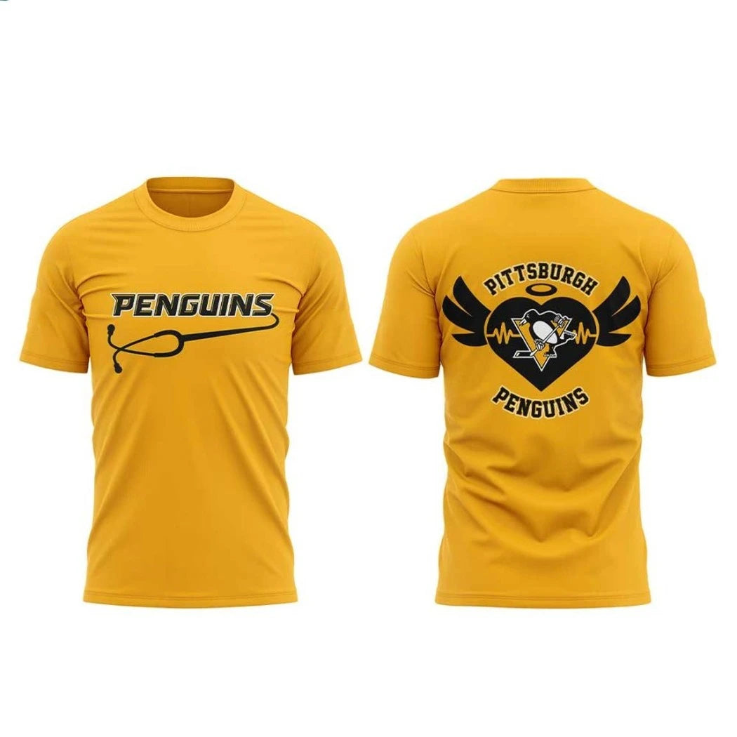 Nice Pittsburgh Penguins x Healthcare Night 2026 Thank You Hoodie Shirts