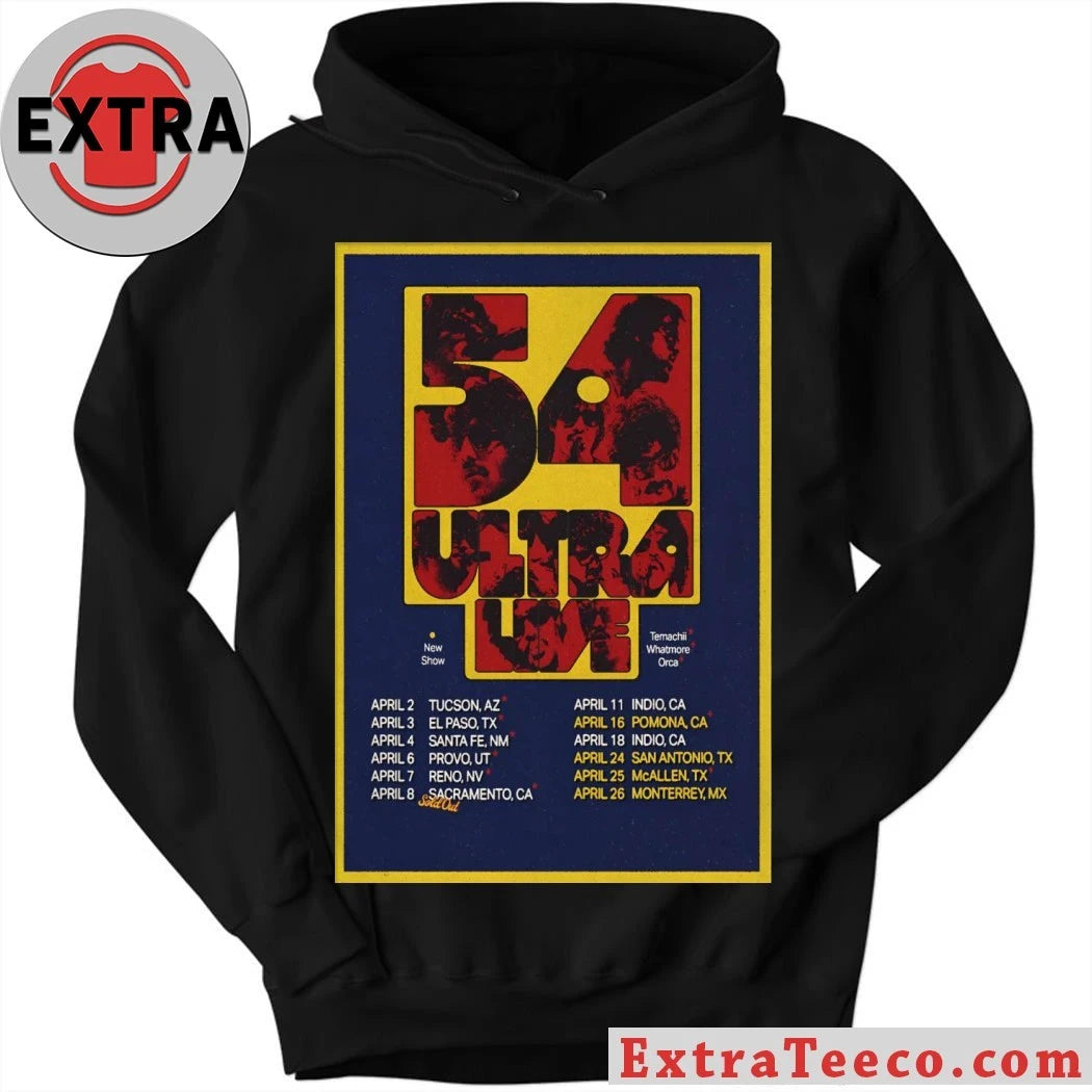 Nice Poster 54ultra April Tour 2026 Shirt