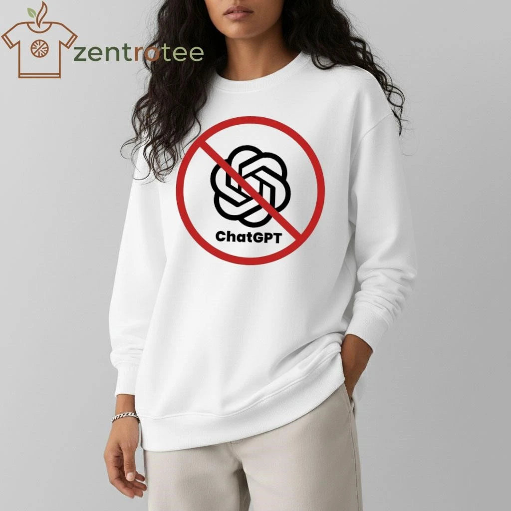 Nice Prohibition sign chatgpt tee