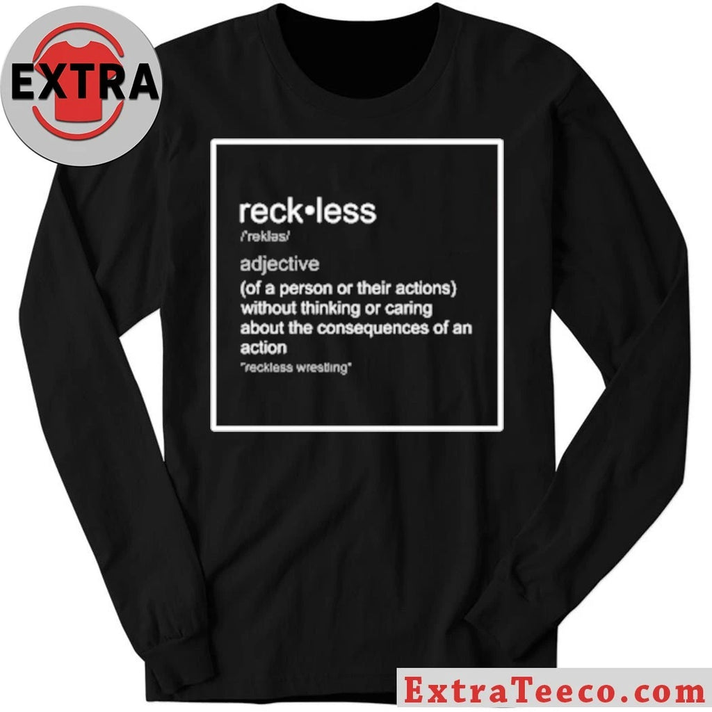 Nice Reckless Gorillas Shirt