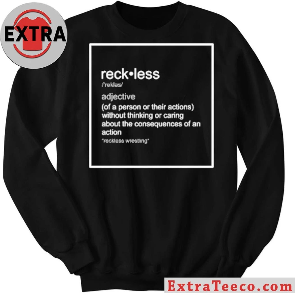 Nice Reckless Gorillas Shirt