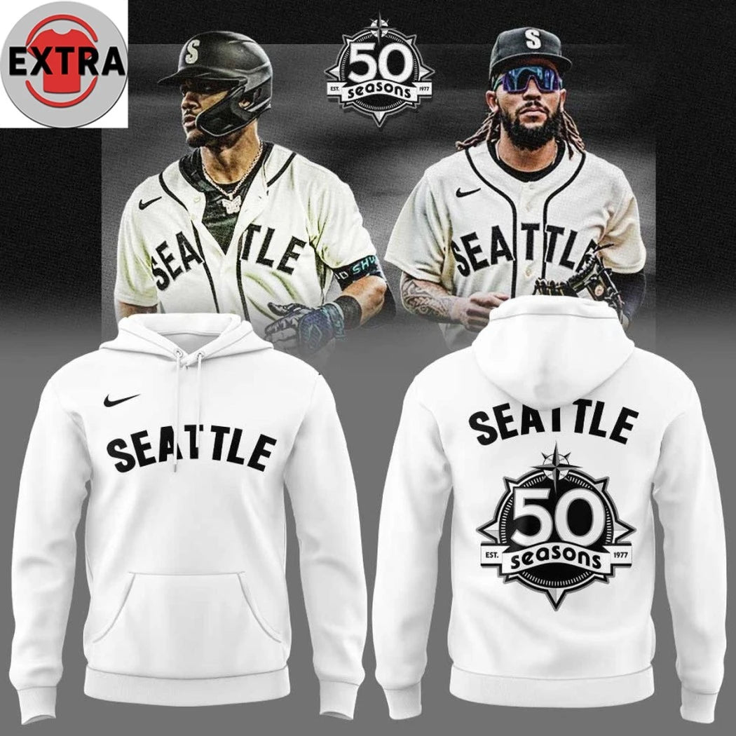 Nice Seattle Mariners Seattle Steelheads Celebrated 50 seasons Negro Leagues Baseball T-Shirt
