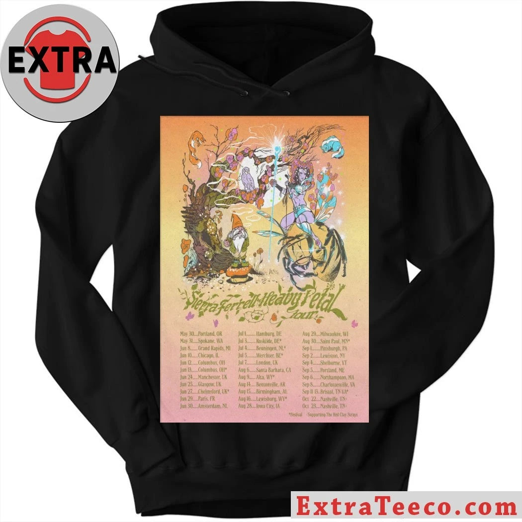 Nice Sierra Ferrell 2026 The Heavy Petal Concert Poster Shirt