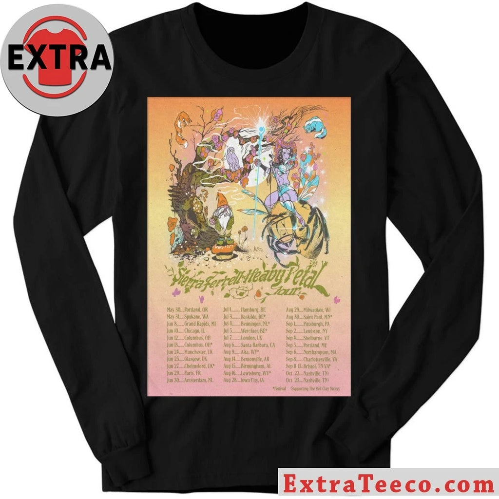 Nice Sierra Ferrell 2026 The Heavy Petal Concert Poster Shirt
