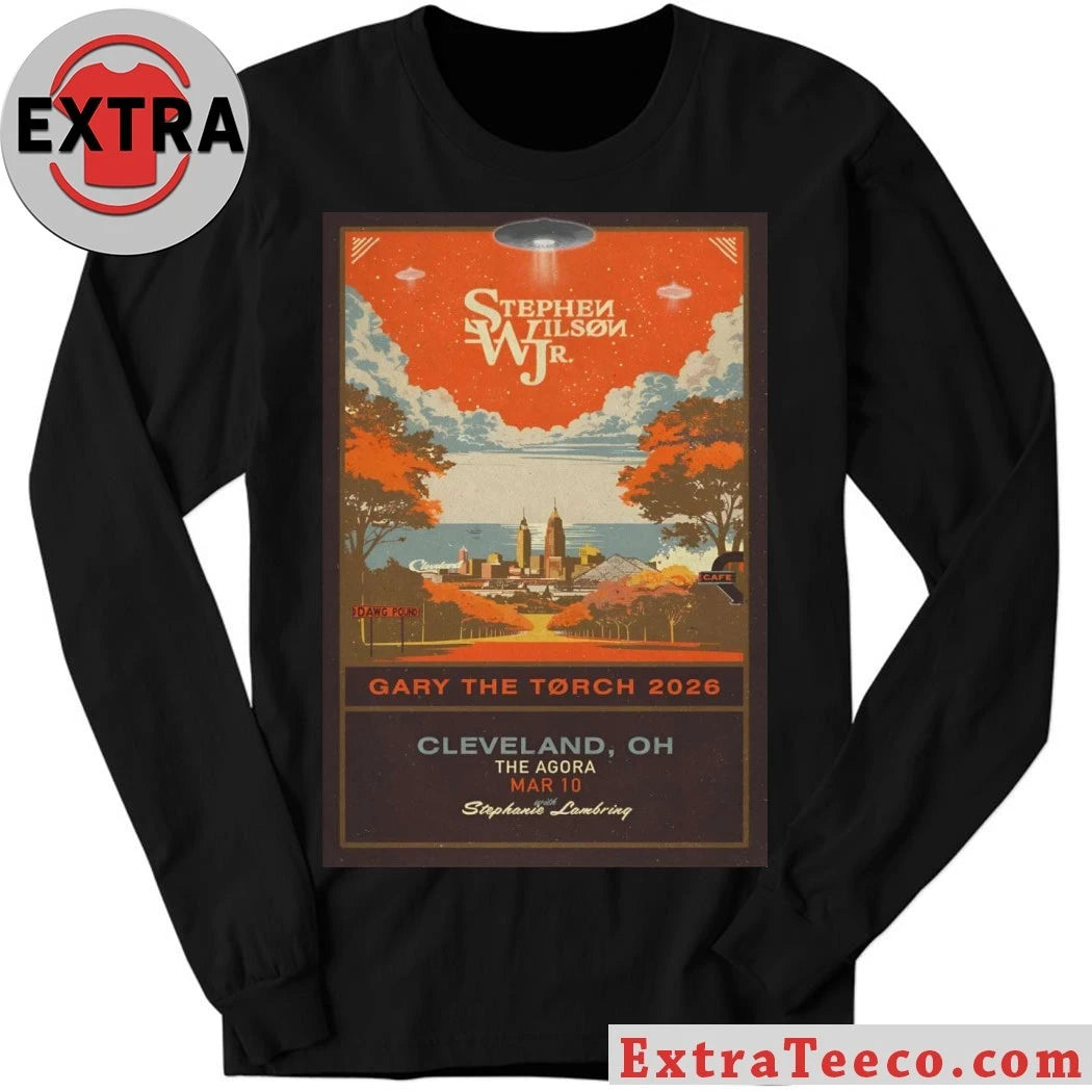 Nice Stephen Wilson JR. Agora Theatre In Cleveland OH Mar 10 2026 Poster Shirt