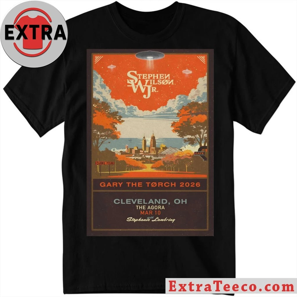 Nice Stephen Wilson JR. Agora Theatre In Cleveland OH Mar 10 2026 Poster Shirt