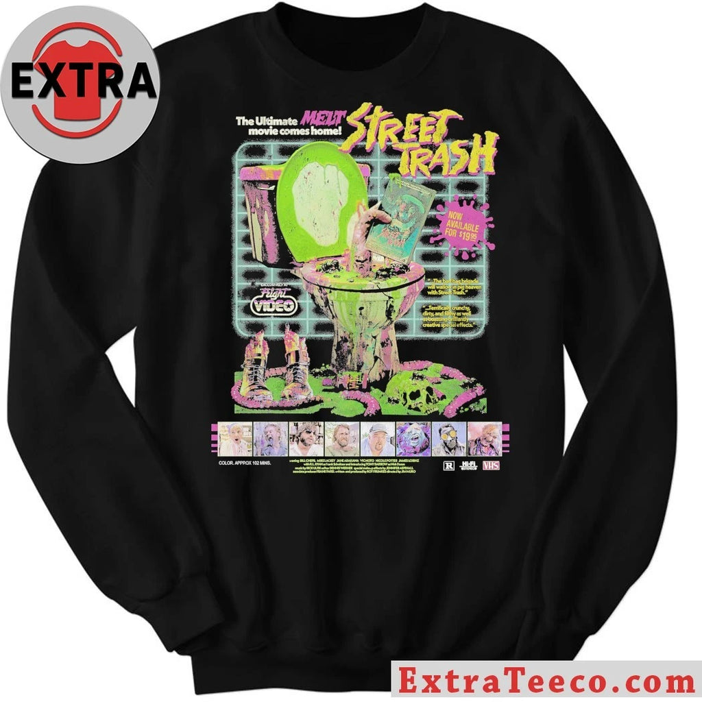 Nice Street Trash on Videocassette Comfort Colors Shirt