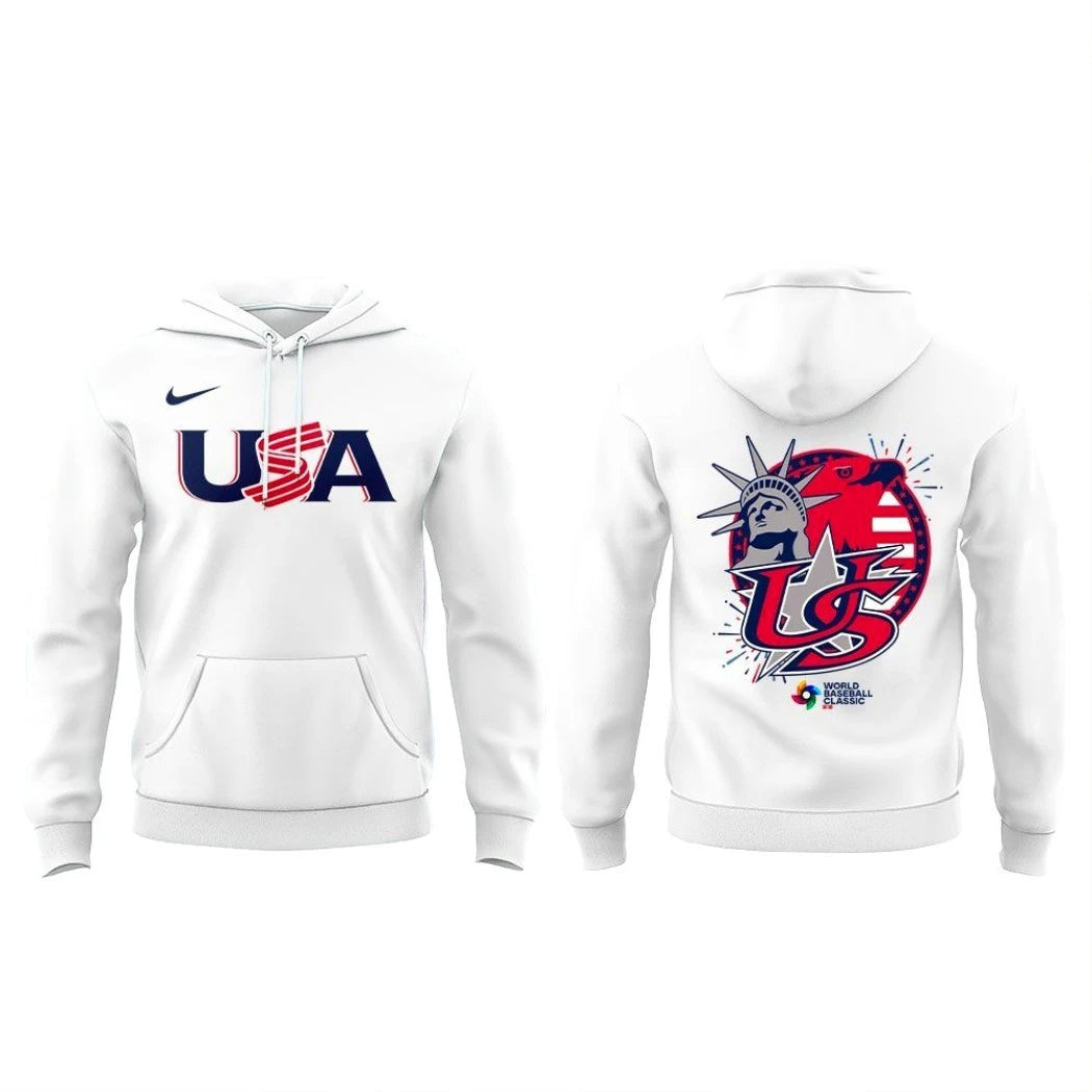 Nice Team USA 2026 World Baseball Classic Hoodie T-Shirt