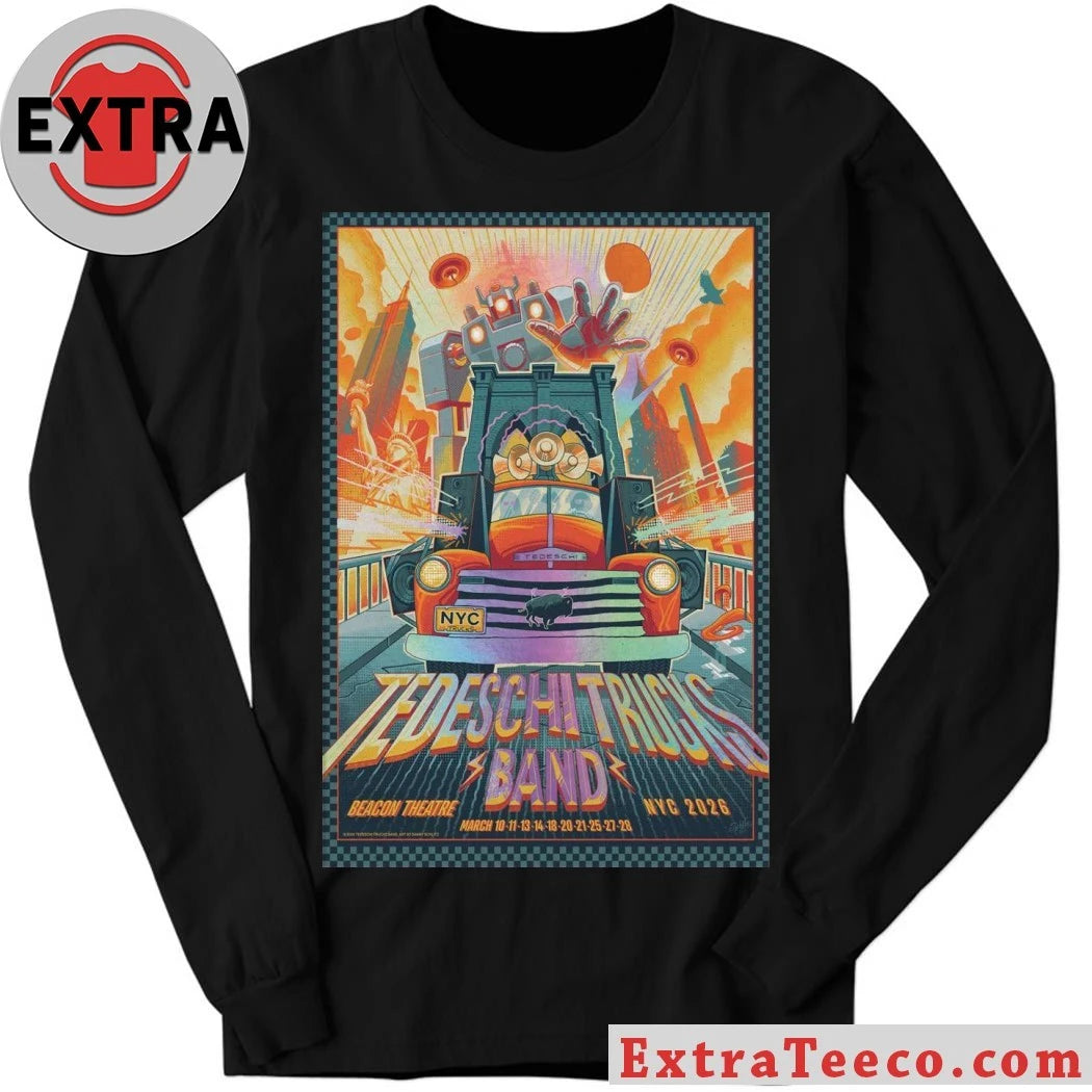 Nice Tedeschi Trucks Band Mar 10-28 2026 Beacon Theatre New York, NY Poster Shirt